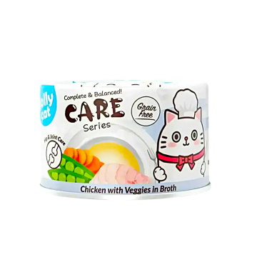 Jollycat Care Series Hip & Joint Care Chic w/Veggies 80g x24